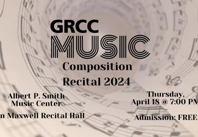 GRCC Music Presents: Student Composition Recital
