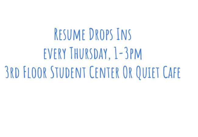 Resume Drop Ins