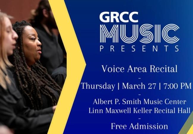 GRCC Music Presents: Voice Area Recital