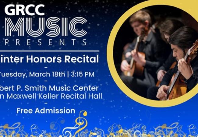 GRCC Music Presents: Winter Honors Recital