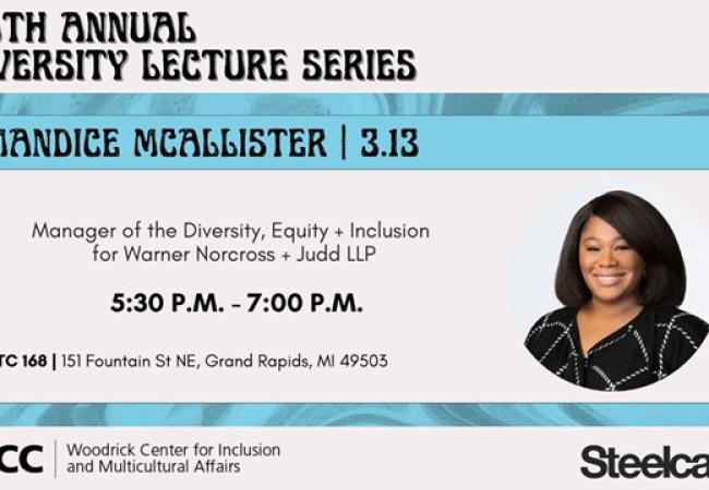 Diversity Lecture Series: Mandice McAllister