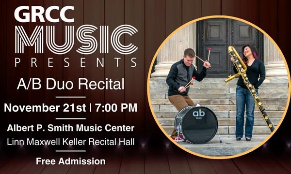 GRCC Music Presents: A/B Duo Recital