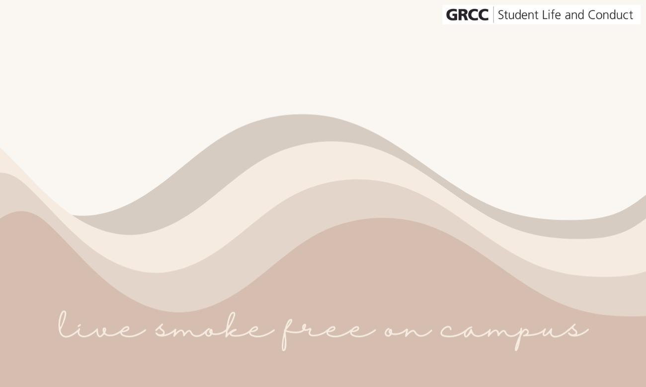 Live Smoke Free at GRCC