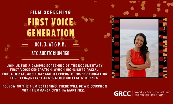 Film Screening of First Voice Generation