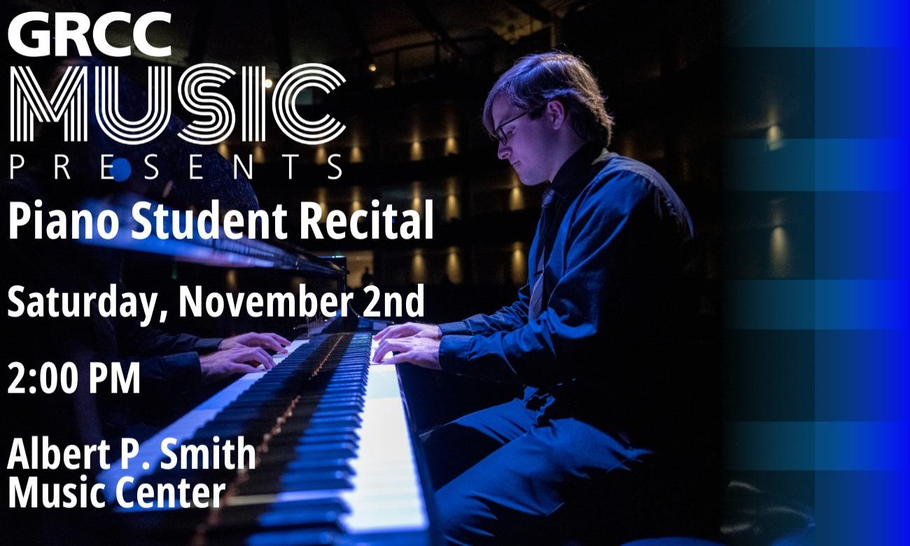 GRCC Music Presents: Piano Student Recital