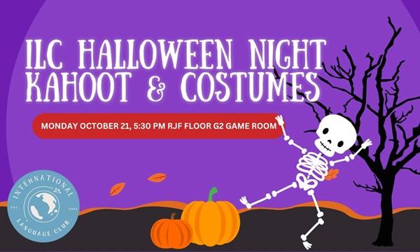 International Language Club Halloween Kahoot and Costume Night