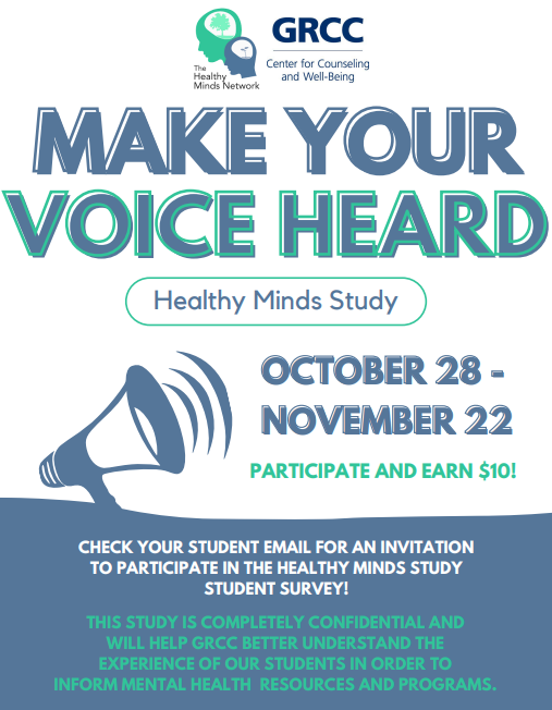 Healthy mind study poster