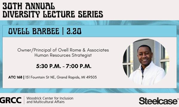 Diversity Lecture Series: Ovell Barbee