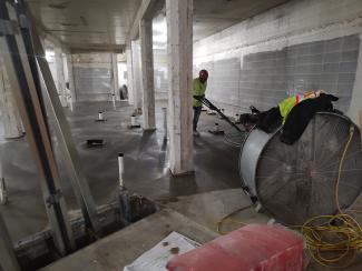 Ford rec center construction