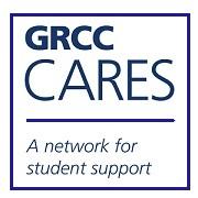 GRCC Cares a network for student support logo
