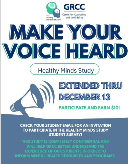 Make your voice heard Healthy mind survey