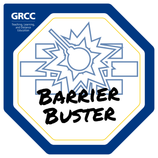 Barrier buster badge