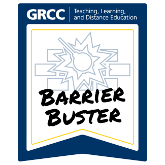 Barrier buster badge