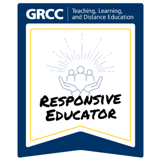 responsive educator badge