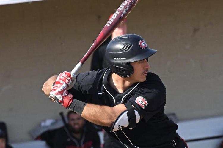 CJ Breen as a baseball player.