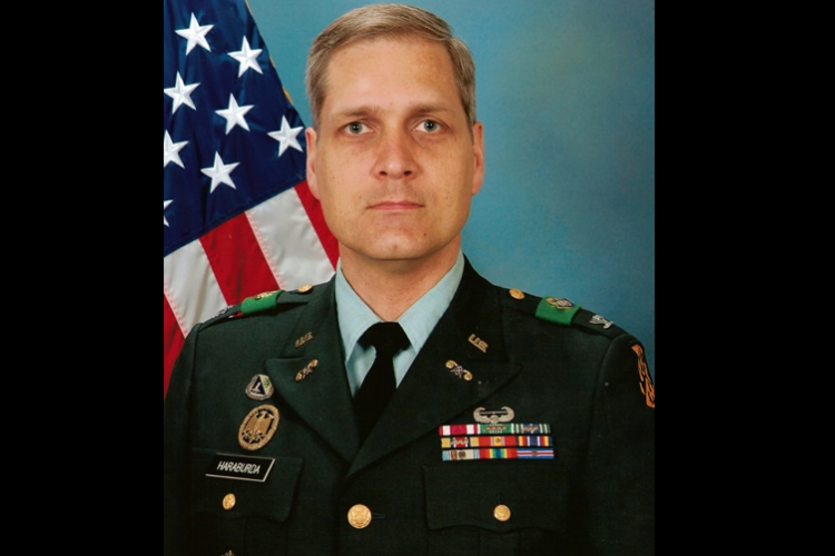 Portrait of Col. Scott Haraburda.