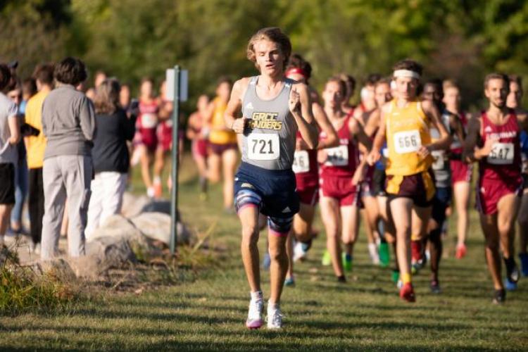 Coleman Clark running.