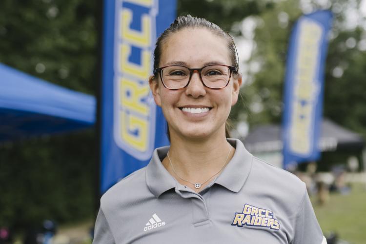 Stephanie Thomas before a recent meet.