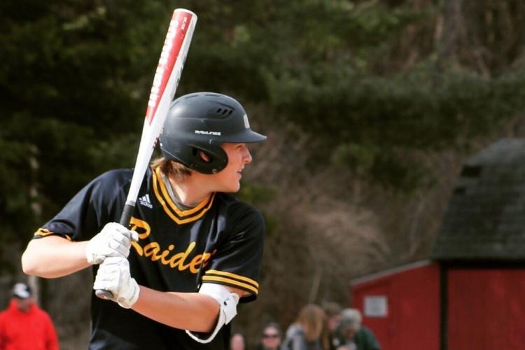 Batter Jared Bujdos at the plate.